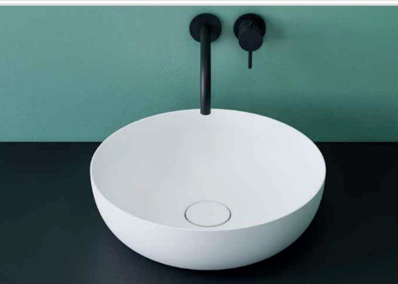 Cırclıght Tezgah Üstü Banyo Lavabosu White