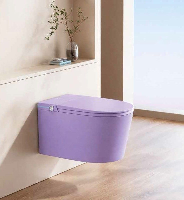 GR 1860B Femıcare Duvara Monte Smart Klozet Purple