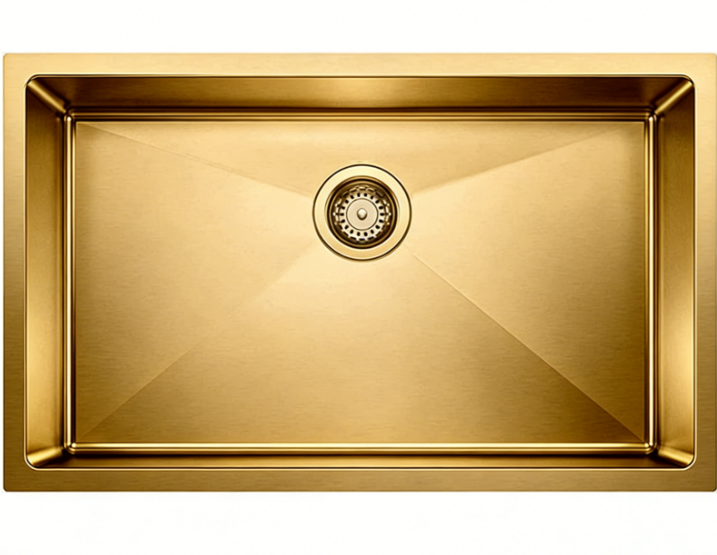 GR 7045 GOLD PASLANMAZ ÇELİK EVİYE