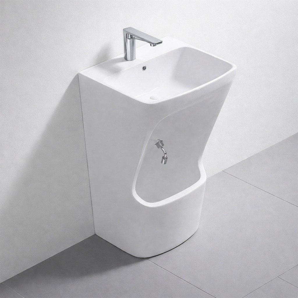 Abdest Lavabosu Alt ve Üst Batarya Manuel T 3890